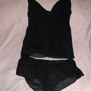 Madison babydoll top and bottoms